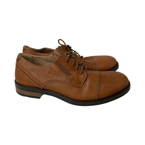 Naot Mens Bondos Oxford Shoes EU 42 US 9 Brown Leather Cap Toe Lace Up NWOB main image 6
